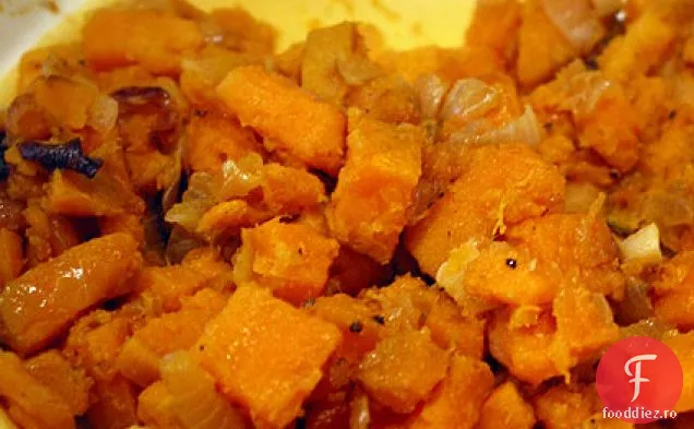 Cartofi Dulci Și Ceapă Caramelizată