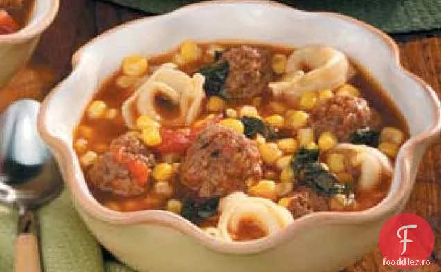 Supa Tortellini de chiftelute