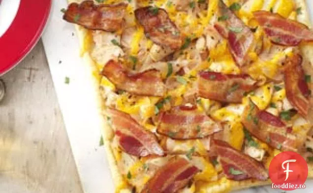Tarta cu pui si bacon