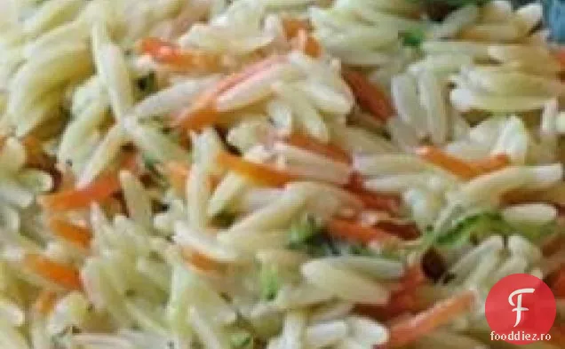 Lemon Orzo Primavera