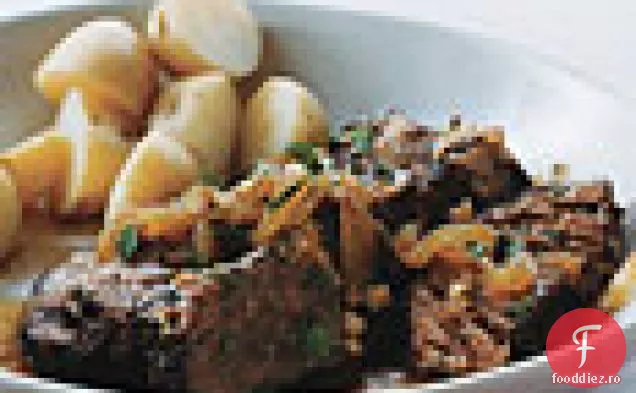 Carne de vită și ceapă înăbușită