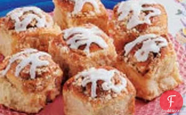 Rulouri de streusel de migdale