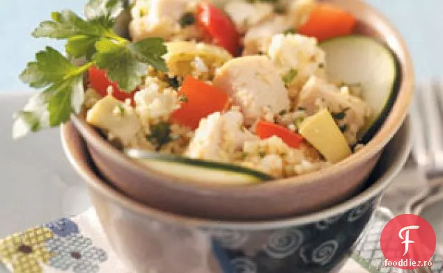 Salata de pui cu couscous