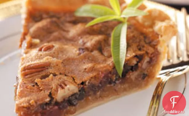 Plăcintă cu prăjitură cu fructe