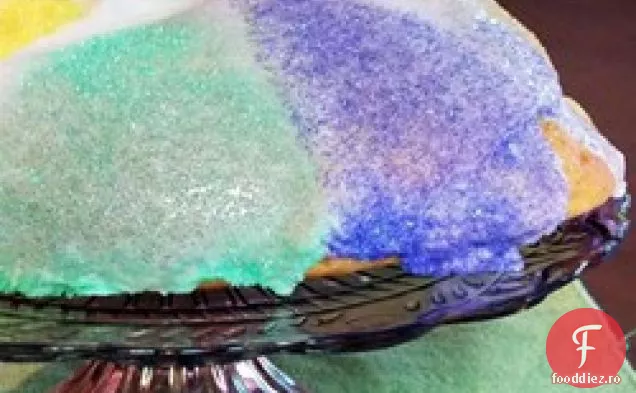 Tort King cu zară cu umplutură de brânză cremă