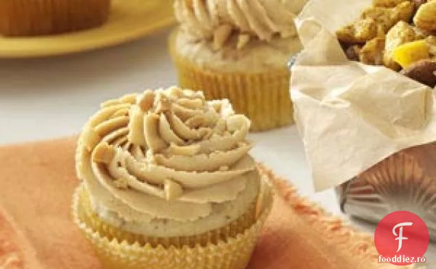 Cupcakes cu arahide și banane