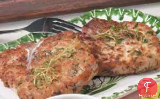 Cotlete de porc marinate cu cimbru