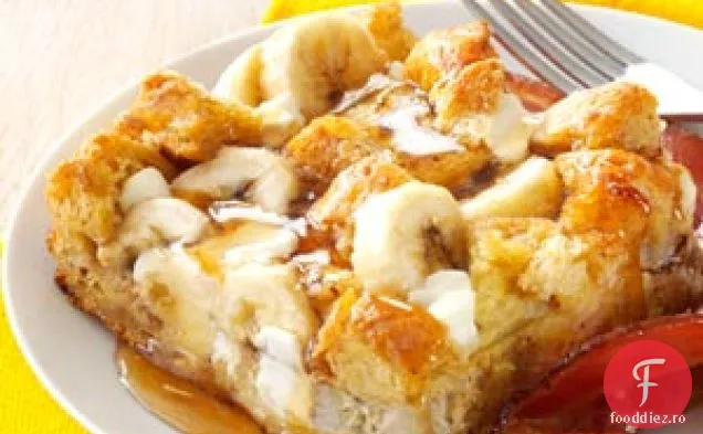 Pâine prăjită cu banane