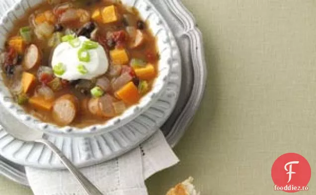 Supa de cartofi dulci Fiesta