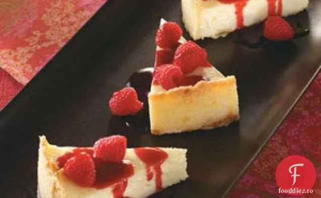 Cheesecake cu zmeură