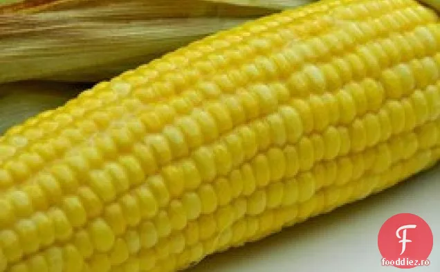 Porumb copt pe cob