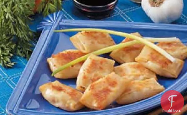 Mini rulouri de creveți
