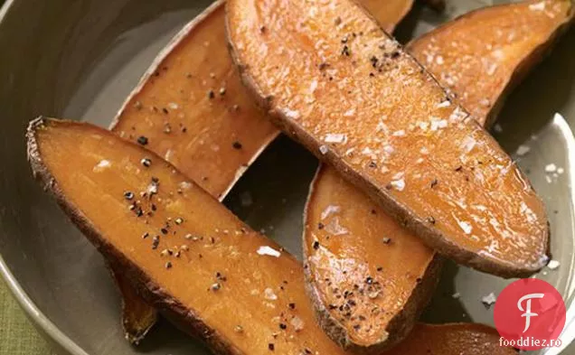 Cartofi dulci prăjiți cu aioli