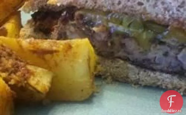 Burgeri cu fasole neagră de orz