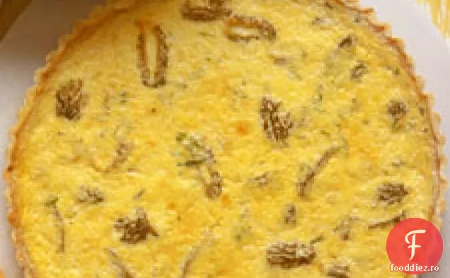 Quiche Cu Moreluri Și Scallions