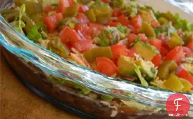Taco Dip cu șapte straturi de la Manda
