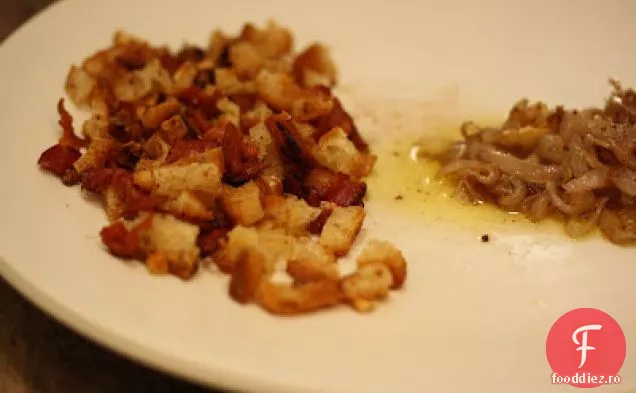 Orecchiette Carbonara Cu Scallions Și Roșii Uscate