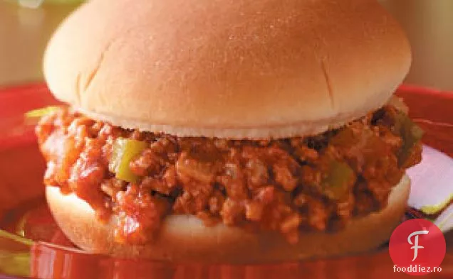 Sloppy Joes de curcan fiert lent