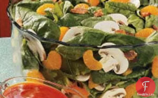 Salată de spanac cu portocale