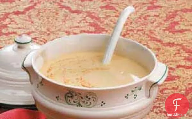Supă de conopidă cu brânză
