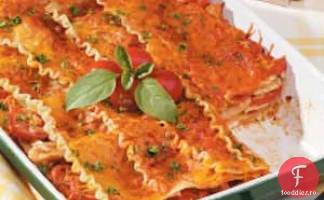 Lasagna cremoasă de pui
