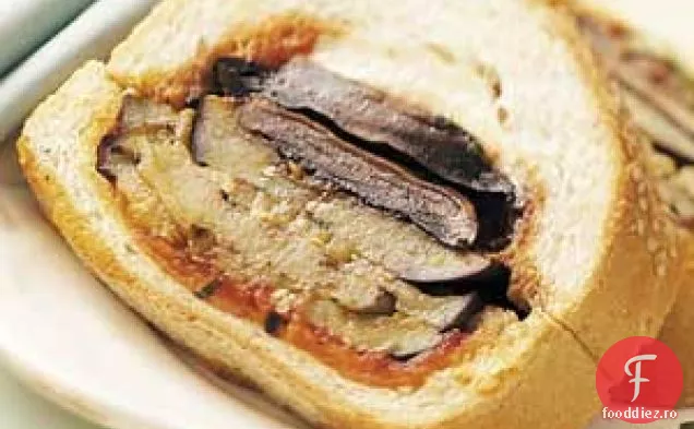 Pâine Sandwich Vinete-Portobello