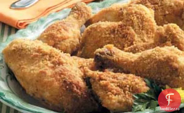 Pui cu parmezan prăjit la cuptor