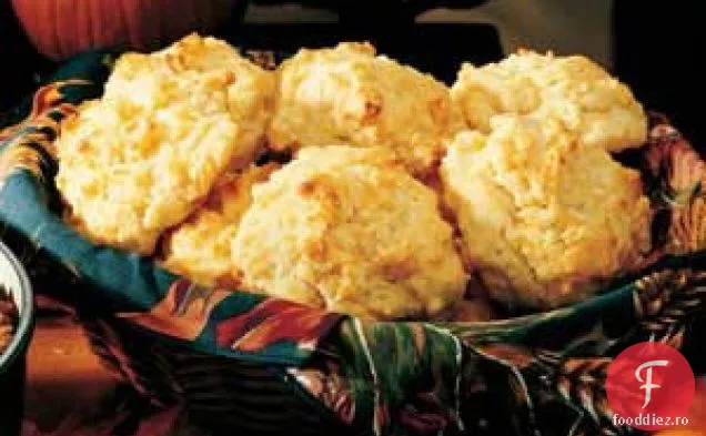 Biscuiți Cheddar din făină de porumb