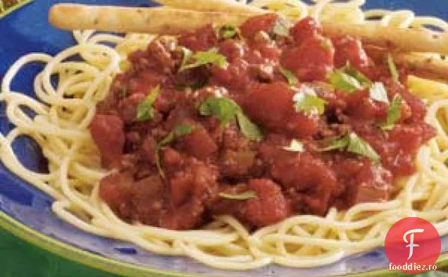 Spaghete cu salsa