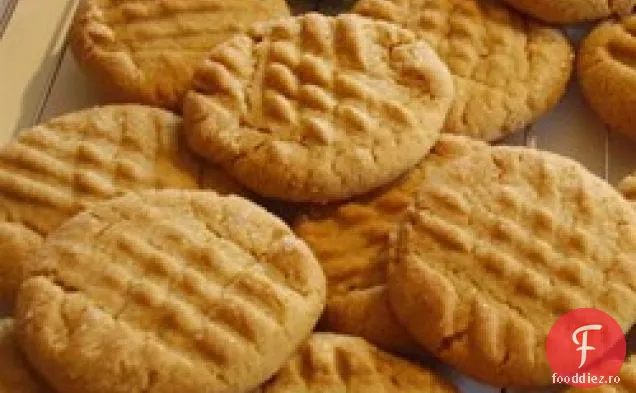 Biscuiti cu unt de arahide