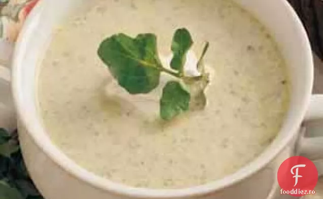Supă de creson cu sparanghel