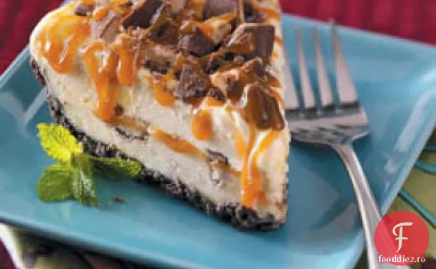 Plăcintă cu înghețată caramel caramel