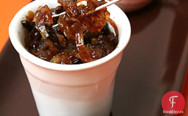 Șalotă, Peniță De Cacao, Bere Și Gem De Prune