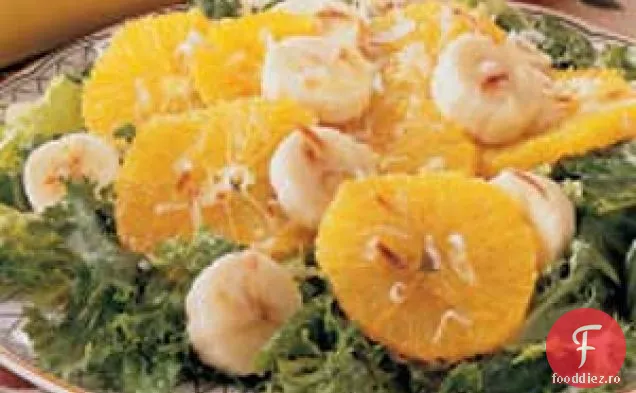 Salata de banane cu portocale