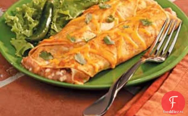 Enchilada de fasole prăjită