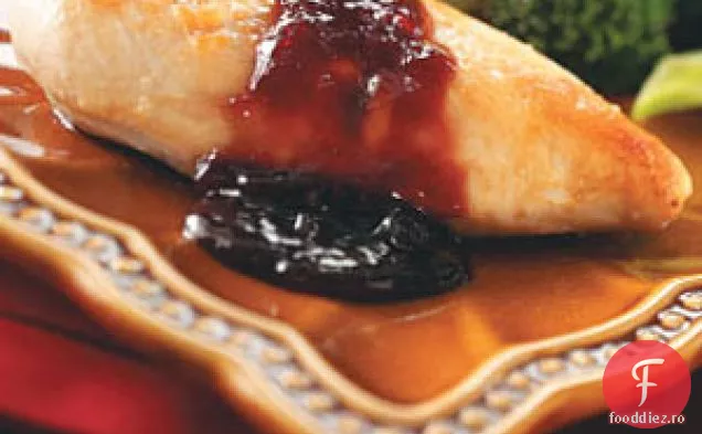 Pui cu zmeură pentru doi