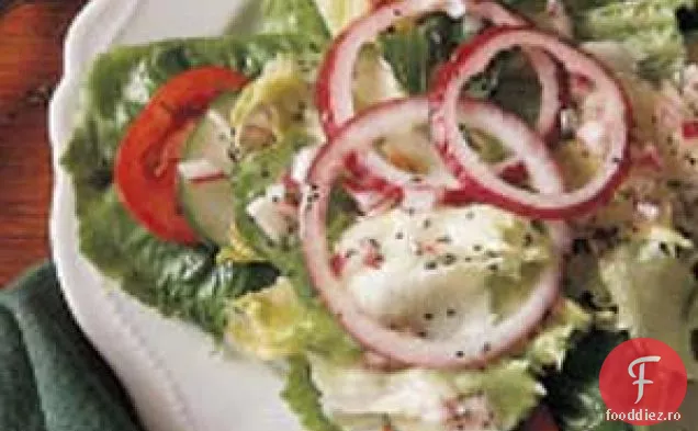 Salata verde cu sos de mac