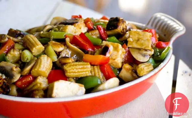 Hoisin Tofu Și Migdale