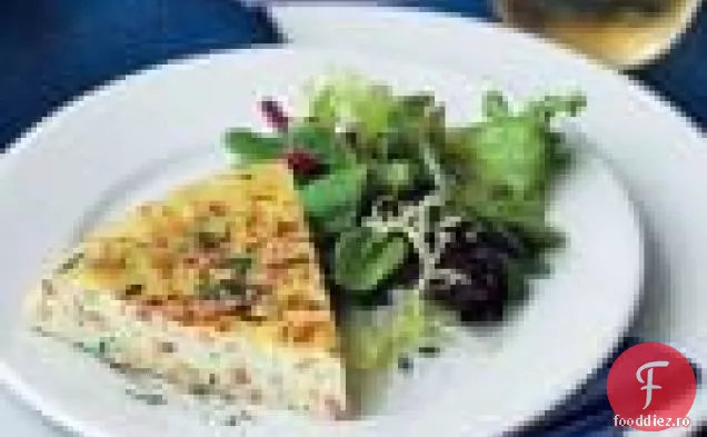 Frittata Cu Șalotă Și Pancetta