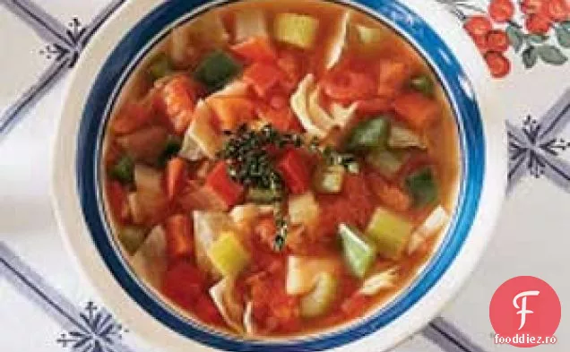 Supă de legume de grădină