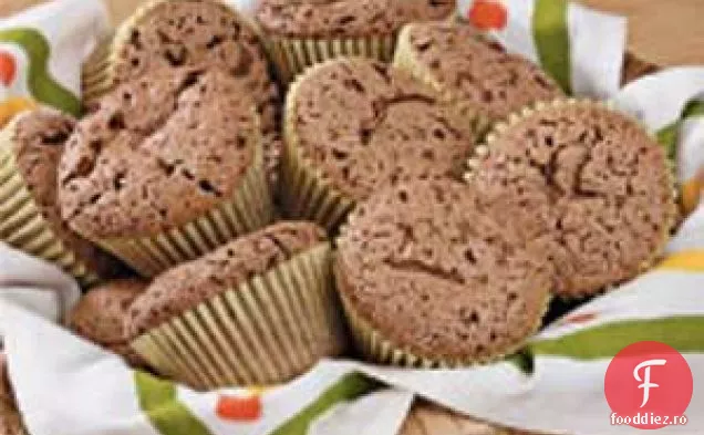 Cupcakes cu ciocolată și nucă de cocos