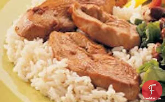 Felii de pui la grătar