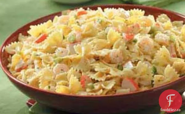 Salată cu fructe de mare cu papion
