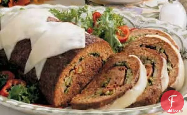 Rula cu carne de broccoli