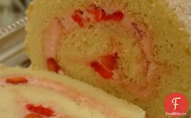 Rula cu crema de capsuni