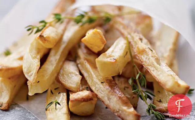 Frite de friptură cu reducere a tigaiei de eșalotă