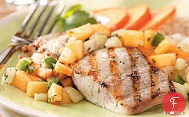 Mahi Mahi cu salsa de nectarine