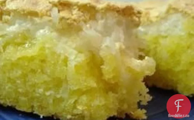 Prajitura cu bezea cu nuca de cocos