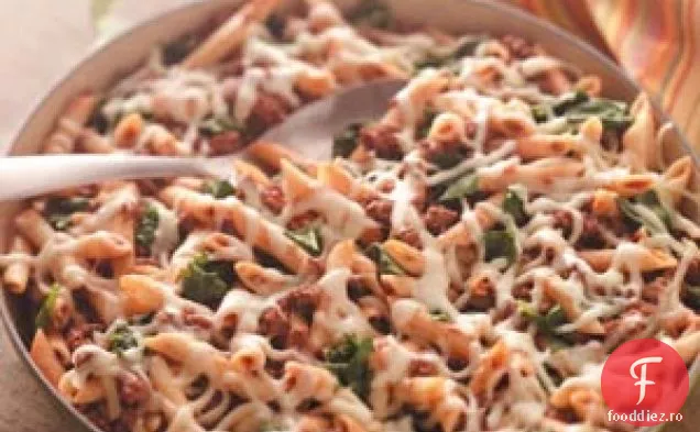 Carne de vită Penne consistentă