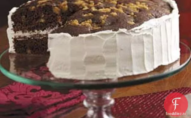 Tort de ciocolată cu blat de firimituri Makeover